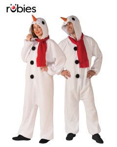 Snowman Onesie Jumpsuit Adult Costume (RUB821093)
