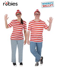 Where's Wally Adult Costume (RUB8344P)