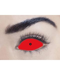 Satanic Red - 22mm - Contact Lenses - Full Sclera - 1 Year (84801)