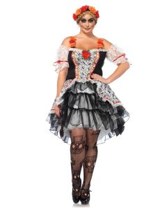 Sugar Skull Senorita Adult Costume (LEG85557)