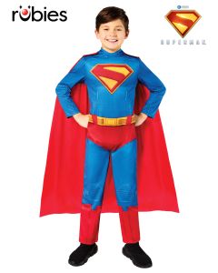Superman Classic Costume (2025 Movie) Child Costume (RUB8662P)