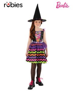 Barbie Witch Colourful Child Costume (RUB8665P)