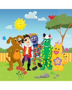 The Wiggles Lunch Napkins (Pack of 16) (8845971AM)