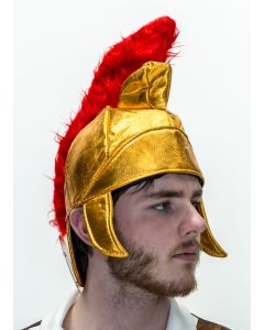 Gladiator Soft Gold with Red Crest (90153)