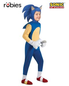 Sonic The Hedgehog Deluxe Child Costume (RUB9730P)