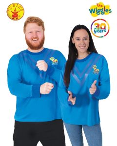 Blue Wiggles Adult Costume (30th Anniversary) (RUB9817G)