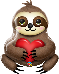 Adorable Sloth - 39 Inch Shape Foil Balloon (98701Q)