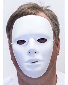 White Male Full face Mask (989A)