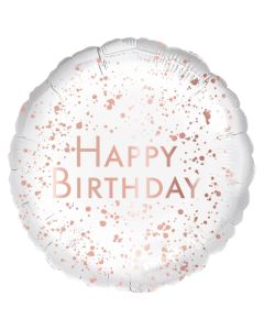 Happy Birthday Ross Gold 45cm Foil Balloon (Sparkling Fizz) (9914145AM)