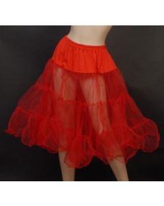 Red - Rock N Roll Petticoat (PE3)