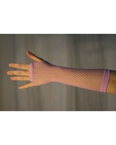 Fishnet - Long Lavender - Finger Less Gloves (CB1050-6)