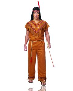 Native American Indian Brave (Light) Adult Costume (FRA49791)