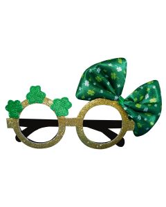 St Patricks Day Glasses - Cute Bow (GL9945)