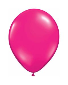 Jewel Magenta JT 12cm (5 Inch) Latex Balloon (99326Q)