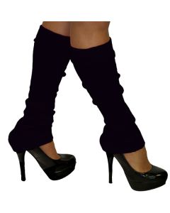 80s Leg Warmers - Black (LE3238BK)