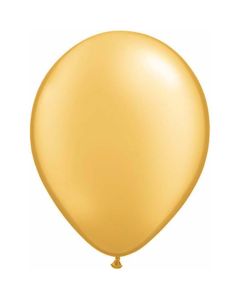 Gold 12cm (5 Inch) Pearl Latex Balloon (43560Q)