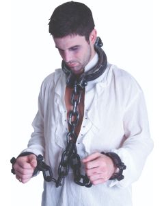 Jumbo Neck & Hand Shackles - Adult (AR5068)