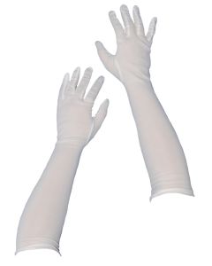 Nylon Gloves 45cm - White (AR6706)