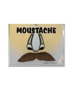 Brown Moustache Body Roll (B0007BR)