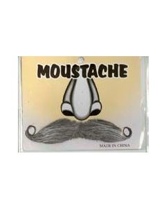Grey Moustache Body Wave (B0008GREY)