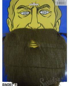 Beard & Moustache - Brown (BM38733)