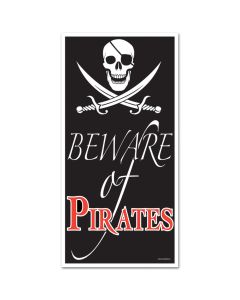 Beware Of Pirates Door Cover (BS50008)
