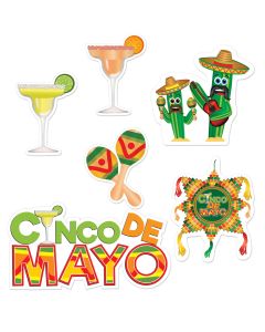 Cinco De Mayo Cutouts (BS54957)
