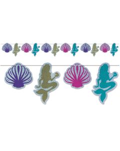 Mermaid & Seashell Streamer (BS54962)