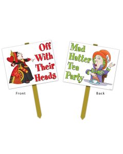 Alice In Wonderland Yard Sign (BS59917)