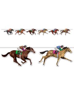 Horse Racing Streamer Banner  (BS59951)