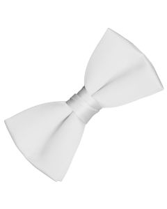 Satin Bow Tie - White (CA3675WH)