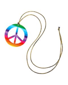 Hippie Rainbow Peace Sign (CA64141)