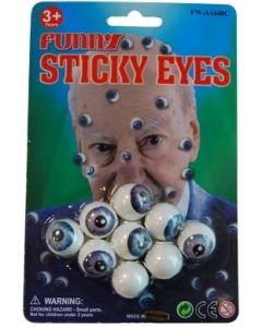 Stick-On Eyeballs - Pack of 9 (CA6740)