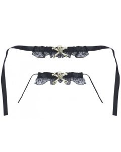 Skull Choker & Bracelet Set (CA9498)