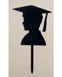 Graduation - Male - Cake Topper (CB0841)