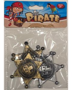 Sheriff Badge - 4 Pack (CB1040)
