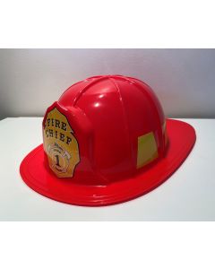 Fireman's Helmet - Adult - Red Fire Chief Hat (CB1242)