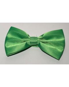 Lime Green Satin Bow Tie (CB1926)