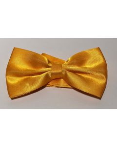Yellow Satin Bow Tie (CB1931)