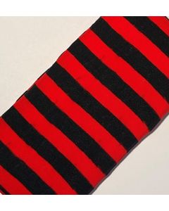 Black & Red Striped Stockings (CB6273)