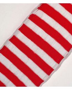 Red & White Striped Stockings (CB6296)
