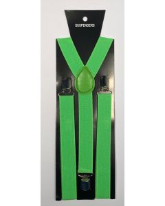 Green Braces/Suspenders 2.5cm x 2mtr (CB6709)