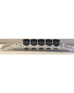 Shot Glass Skeleton Hand Serving Tray (CBH1023)