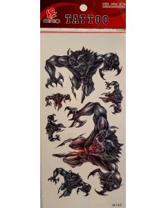 Tattoo Sheet (M162) - Werewolf Set 6 (CBT1007)