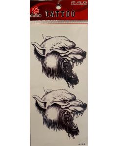 Tattoo Sheet (M184) - Wolf Set 2 (CBT1008)