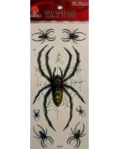 Tattoo Sheet (M058) - Spider Set 7 (CBT1017)