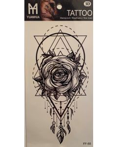 Tattoo Sheet (FF-55) - Mandala (CBT1027)