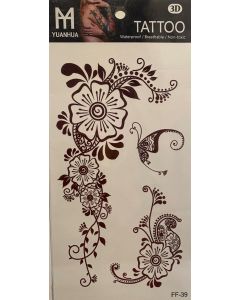 Tattoo Sheet (FF-39) - Mandala (CBT1032)