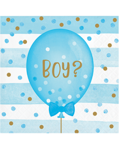 Gender Reveal Balloons - Beverage Napkins (CC336067AM)
