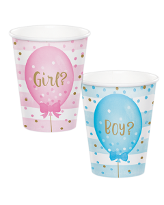 The Big Reveal Spiral Swirls Hanging Decorations (Gender Reveal) (CC336068AM)
